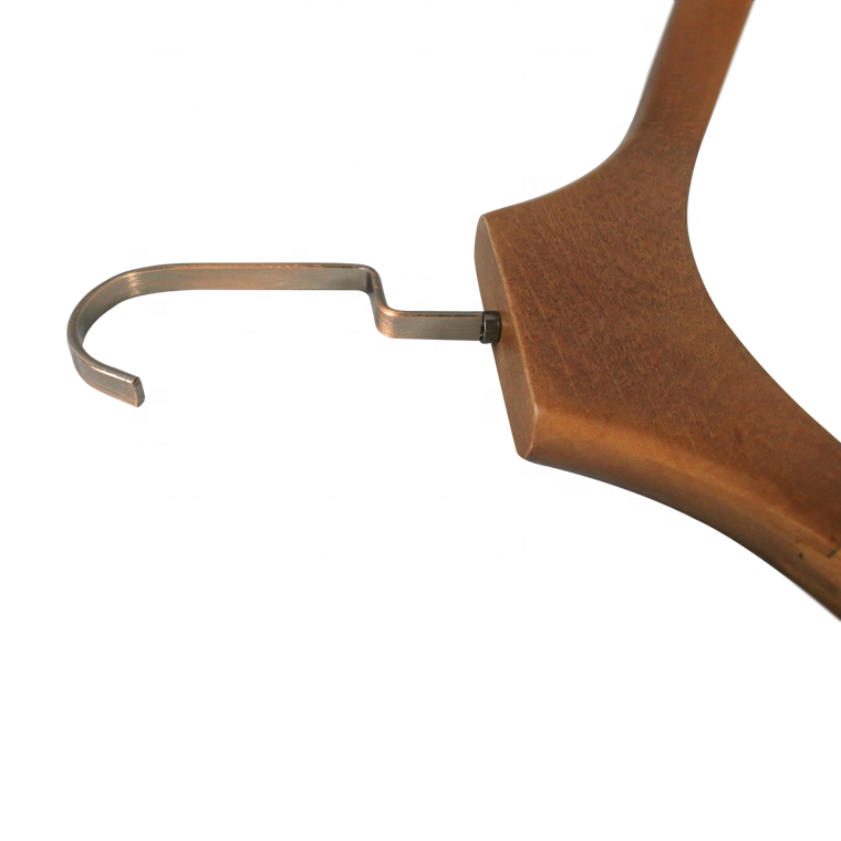 Brown Color Luxury Wooden Jacket Hanger