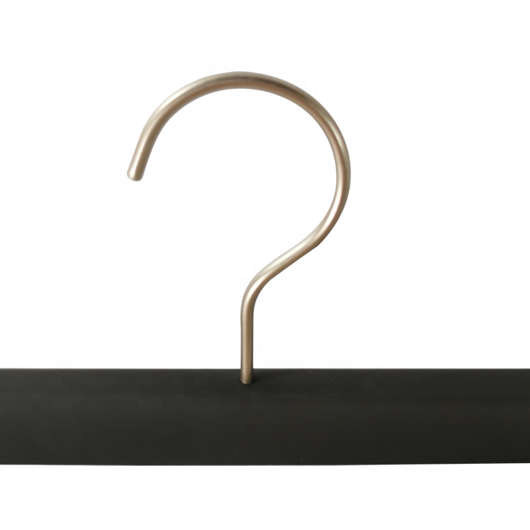 Solid Wooden Clothes Hanger with Clips