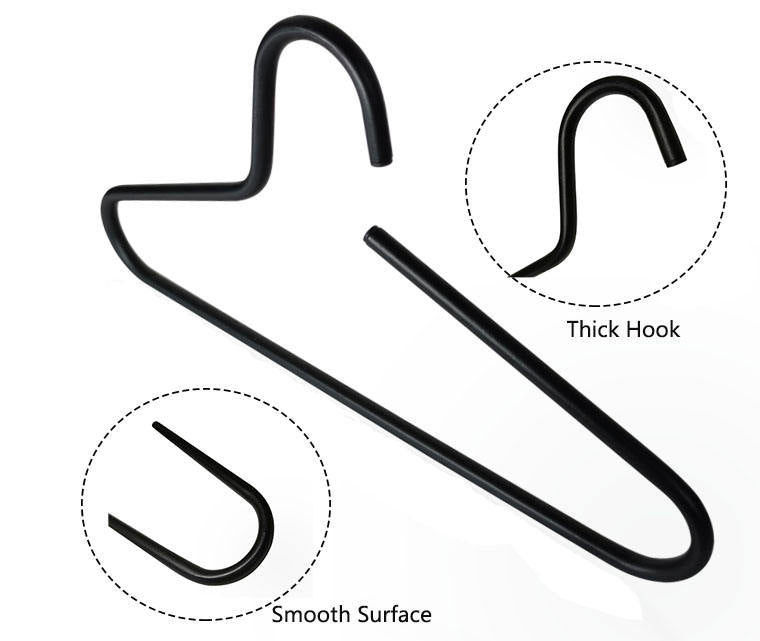 Special Shapes PVC Metal Clothes Hanger