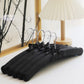 Black Heavy Duty Anti Slip Padded Hangers For Sweaters
