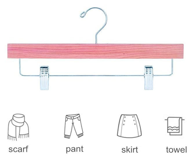 Luxury Cedar Wood Bottom Hanger