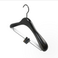 Luxury Black Color Big Coat Hanger with clips