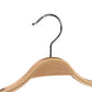 Anti slip Wooden Laminated Hanger With Clips and Notches