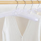 White Satin Hanger For Suit Shirt Women Hanger
