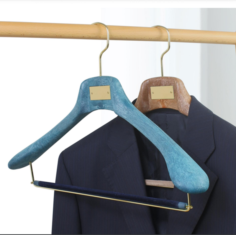 Blue Color Plastic Clothing Hanger for Men/Women