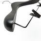 Luxury Black Color Big Coat Hanger with clips