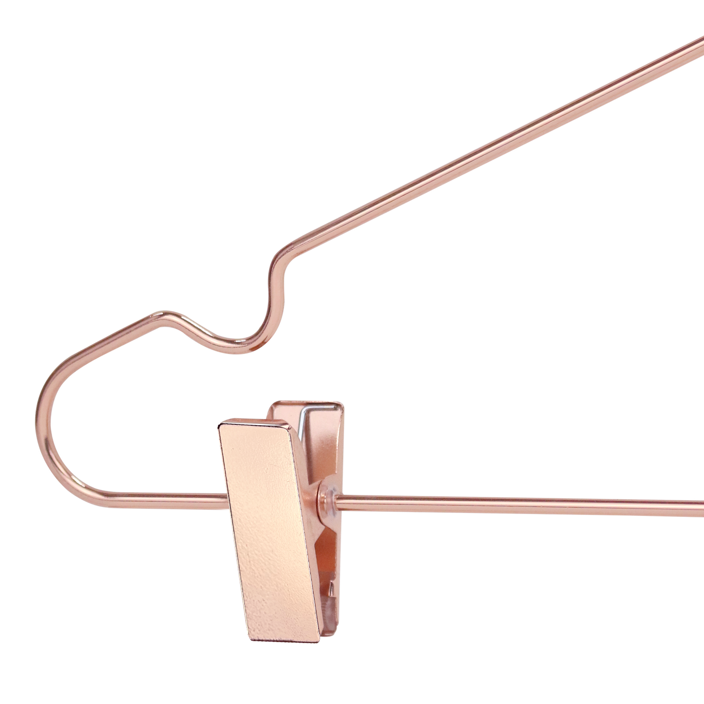 Durable Metal Hanger With Clips Adult Metal Hanger