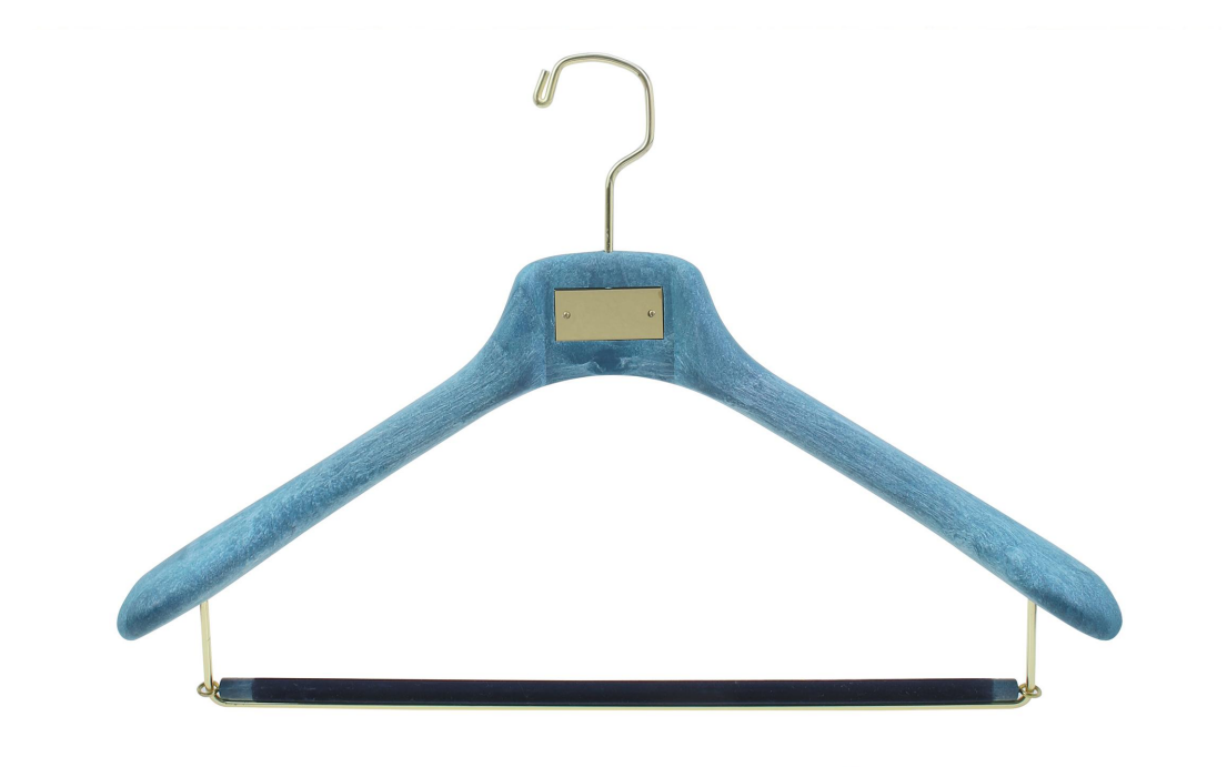 Blue Color Plastic Clothing Hanger for Men/Women