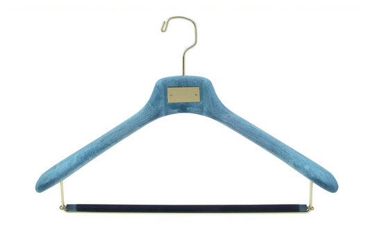 Blue Color Plastic Clothing Hanger for Men/Women