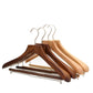 Luxury Solid Wooden Hangers for Suits Men's Clothing