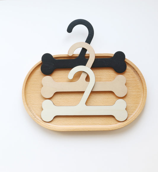 Small Size Wooden Hangers for Pet Cloths Doll Clothes