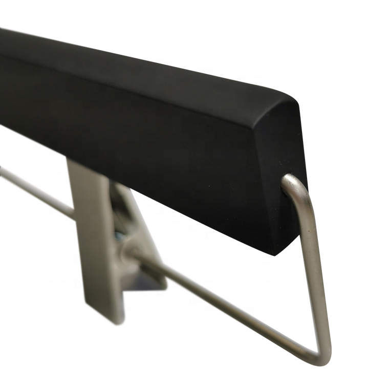 Solid Wooden Clothes Hanger with Clips