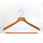 Brown Color Beech Wood Hanger With Round Pole