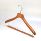 Brown Color Beech Wood Hanger With Round Pole