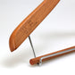 Brown Color Beech Wood Hanger With Round Pole