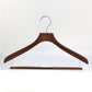 Chestnut Color Beech Wood Hanger With Round Pole