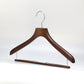 Chestnut Color Beech Wood Hanger With Round Pole