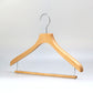 Natural Beech Wood Hanger With Round Pole