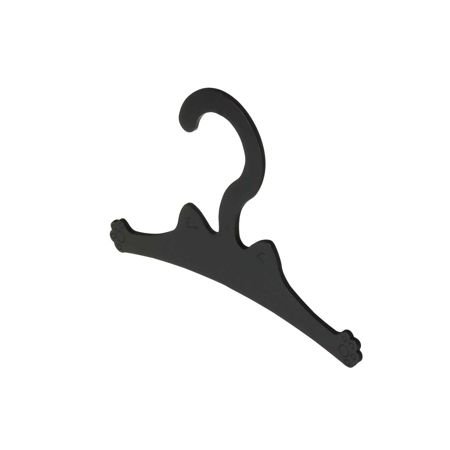 Black Cat Small Size Wooden Hangers for Pet Cloths Doll Clothes