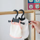 Black Cat Small Size Wooden Hangers for Pet Cloths Doll Clothes