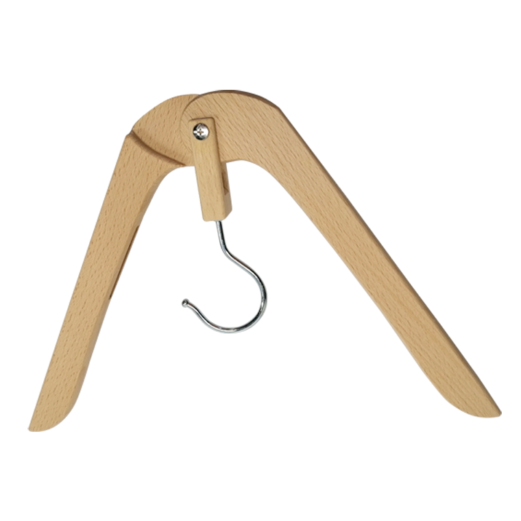 Luxury Wooden Folding Convenience Clothes Hanger