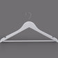 White Wooden Top Coat Hanger For Garment