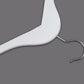 White Wooden Top Coat Hanger For Garment