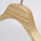 Deluxe Wooden Portable Coat Hanger Rack With Clips