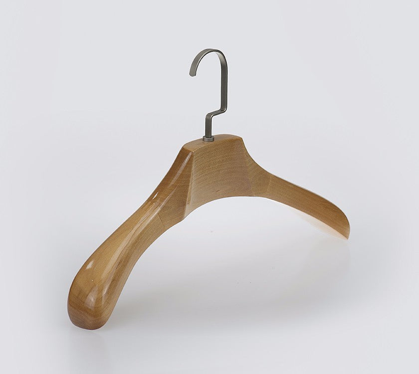 Supply Wooden Woman Man Coat Hanger For Clothes