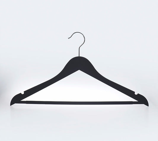 Black Plastic Laundry Hanger for Clothes