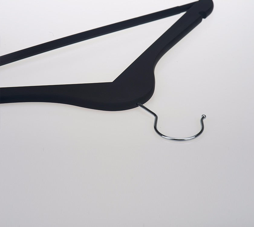 Black Plastic Laundry Hanger for Clothes