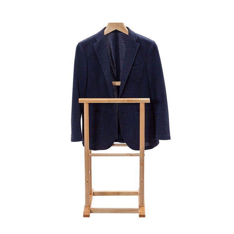 Wooden Floor Standing Clothes Hanger For Display