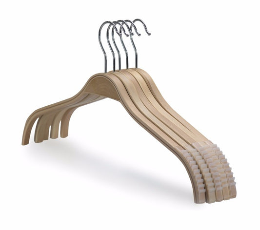 Laminated Clothing Hanger With Anti Slip Rubber