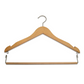 Luxury Wooden Shirt Hanger With Anti Slip rubber