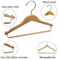 Luxury Wooden Shirt Hanger With Anti Slip rubber