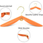 Supply Wide Shoulder Luxury Garment Leather Hanger