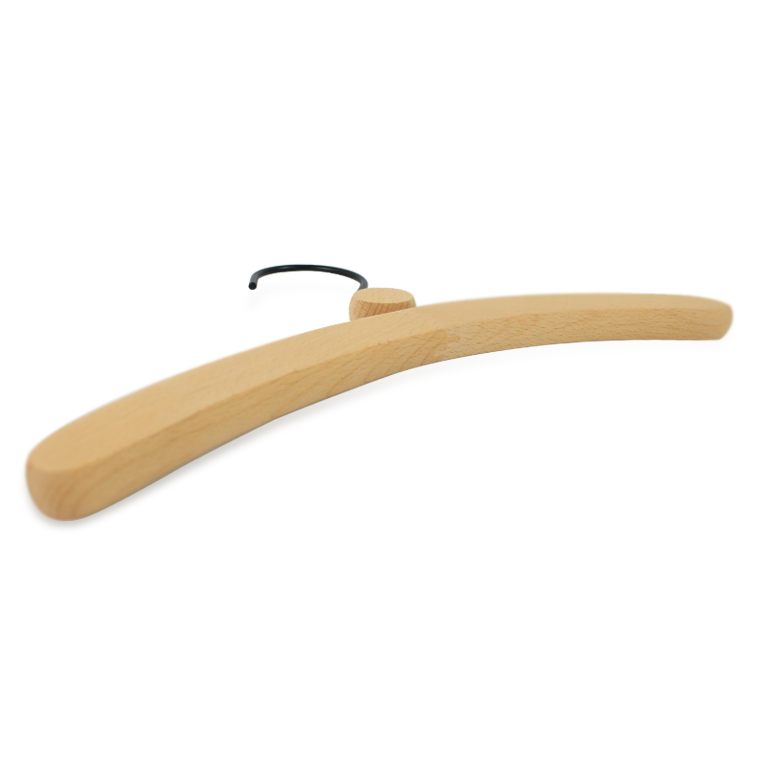 Luxury Wooden children clothes Hanger With Round Ball