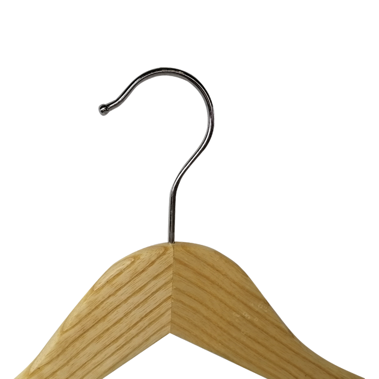 Luxury Brand Wooden Baby Short Clothes Hangers