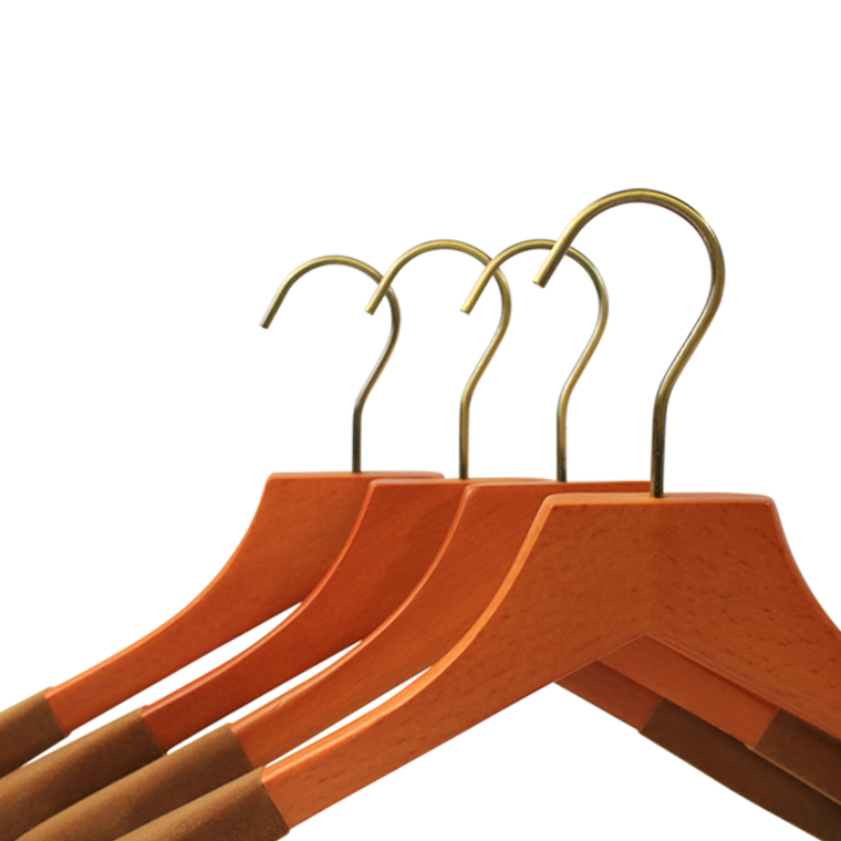 Luxury Wooden Jacket Clothes Hanger