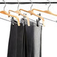 Laminated Plywood Trousers Hanger With Clips