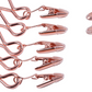 Rose Gold Heavy Strong Metal Underwear Hangers