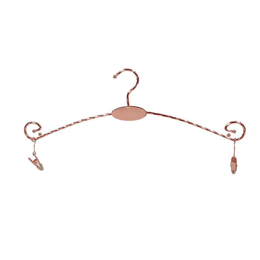 Rose Gold Heavy Strong Metal Underwear Hangers