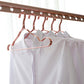 Rose Gold Strong Durable Metal Clothes Hangers For Garment
